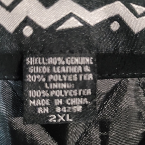 Vintage Casual Outfitters Western Aztec Pattern Mens Coat Size 2XL Bomber Jacket - Picture 5 of 10